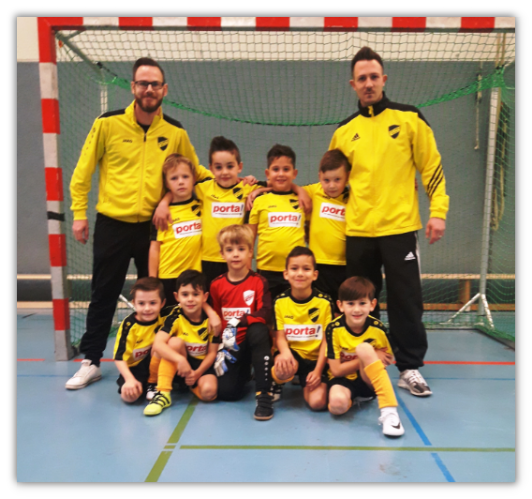 Sieger bei den Bambinis: 1.FC Spich