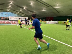 Letzte Trainingseinheit vor dem Auswärtsspiel