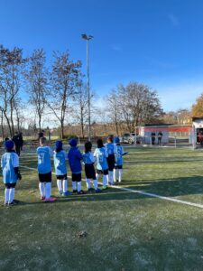 U9 des FC Flying Albatros zeigt Biss beim Spieltag beim SV Untere Sieg